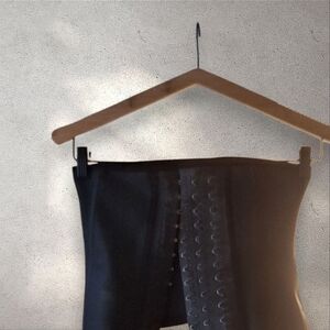 Black Corset with Hook Closure Size XL